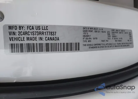 2024 Chrysler Pacifica Hybrid Select from USA, damaged, VIN 2C4RC1S73RR177837